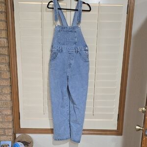 Women's Blue Denim Overalls
